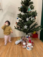 11112大家一起想辦法裝飾聖誕樹,寶貝們請幫忙哦!