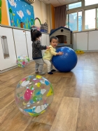 11112每日進行的活動，寶貝們最喜歡這個時間的課程囉！