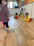 11112每日進行的活動，寶貝們最喜歡這個時間的課程囉！