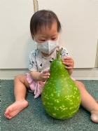 11205好大好大的瓠瓜哦!!