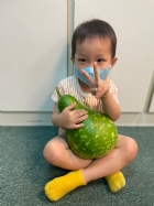 11205好大好大的瓠瓜哦!!