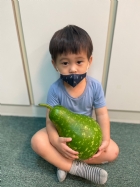 11205好大好大的瓠瓜哦!!