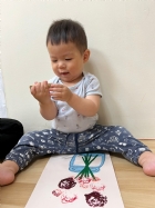 11205寶寶手做蓋印畫