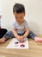 11205寶寶手做蓋印畫