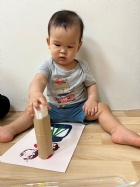 11205寶寶手做蓋印畫