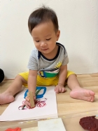 11205寶寶手做蓋印畫