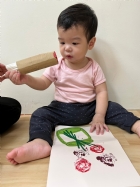 11205寶寶手做蓋印畫