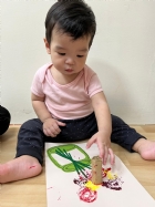 11205寶寶手做蓋印畫