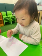 11301寶寶可愛的蓋印畫