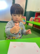 11301寶寶可愛的蓋印畫